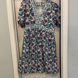 Boden Multicolor Floral Dress